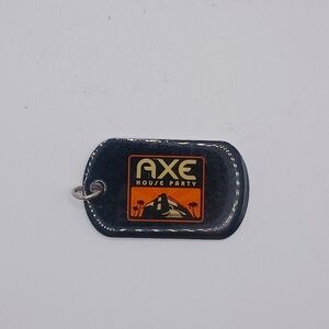VINTAGE Axe Body Spray House Party Keychain
